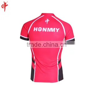 Red Football Club Tops,Sublimation Rugby Jerseys,HONMMY Summer Design thumbnail-2