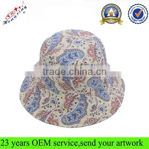 Wholesale Custom Colorful Women Bucket Hat thumbnail-1