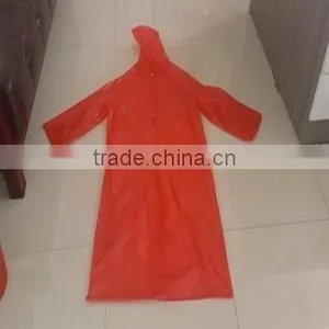 Waterproof Portable Kids PVC Raincoat/rain Poncho With Hood and Print thumbnail-4