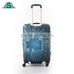 Wholesale Elastic Protective Luggage Cover With Printing for Sale thumbnail-3