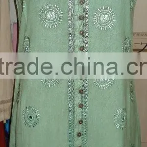 Acid Wash Dress thumbnail-1