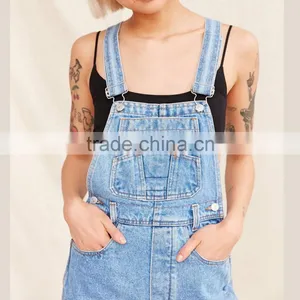 Ladies New Model Summer Jumpsuit Top Design Jeans Pants for Women thumbnail-4