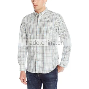 OEM Professional Custom Button Down Mens Flannel Shit With Washed thumbnail-1