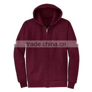 Wholesale Fashion Design Latest New Model 100% Cotton Plain Make Your Own Hoodie thumbnail-4