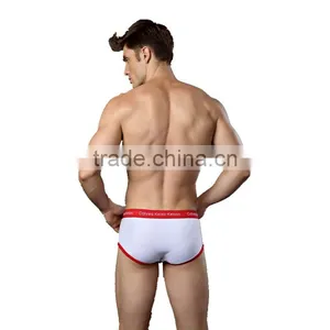 Vogue Men Underwear Boxers Shorts Cotton Luxury Brand Design Cuecas Boxer Golden Tight Waistband Men Truck Quality Underpants thumbnail-6