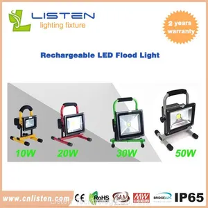 LISTEN LED Flood Light - LED Charging Mobile Light thumbnail-5