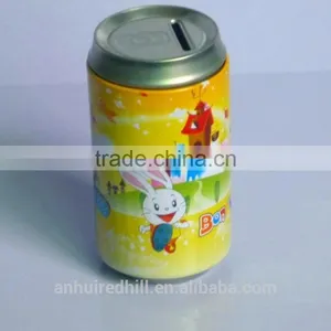 OEM/ODM Money Collection Box Piggy Bank Wholesale Coke Cans Piggy Bank Suitable for All Coins thumbnail-3