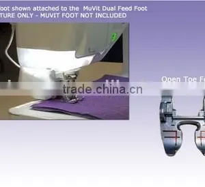Brother Sewing Machine Presser Foot BROTHER DUAL FEED OPEN TOE FOOT FOR THE VQ AND VW SERIES F070 XF6096001 thumbnail-1