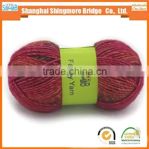 China Suppliers Supply High Quality Air Yarn, 1/2.2Nm Acrylic Polyester Blend Yarn With Cheap Price, Hand Knitting Yarn for Hat thumbnail-6