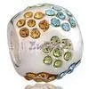 White Copper Hot FashionEuropean Style Beads of Rhinestone Beads thumbnail-1