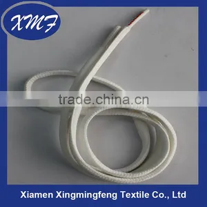 Oval Rope Athletic Shoelaces With Plastic Printing Tips thumbnail-1