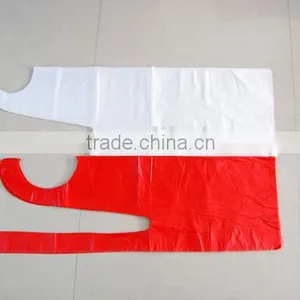 Durable PE Disposable Apron Plastic for Haircut thumbnail-1