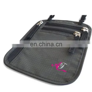 Rfid Nylon Stash Hidden Security Neck Wallet thumbnail-2
