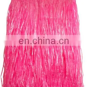 Hot Pink Hawaii Hula Skirt 60cm Length thumbnail-1