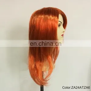 Carnival Men's Orange Party Wigs MW-007 thumbnail-5