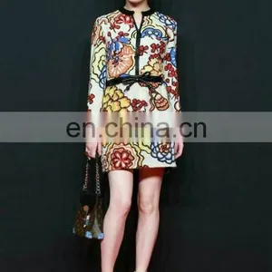 2015 Long Sleeve Dress Women Wear thumbnail-4