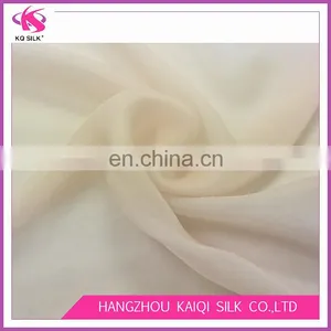 Hot Sale Silk for Wedding Dress Solid Color Fabrics Chiffon Light Incarnadine Plain Dyed Fabrics Textiles Silk thumbnail-2