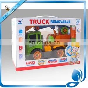 Popular Kids DIY Toy Removable Truck Excavators Toy With Repair Kit thumbnail-1