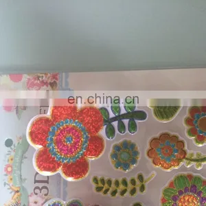 Deocrative Promotional Colorful Cheap Custom Make Glitter Sticker thumbnail-3