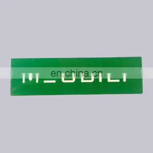 High Quality Self Adhesive Type Promotion Cheap Aluminum Custom Etched Logo Metal Label Nameplate thumbnail-1