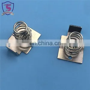 China OEM Spring Steel Nickel Plating aa Battery Spring Contact thumbnail-2