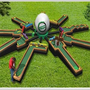 Giant Commercial Inflatable Mini Golf Inflatable Putt Putt for Sale thumbnail-1