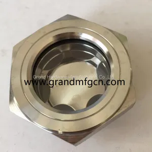 High Pressure Stainless Steel 316L Oil Level Sight Glass Male Npt Thread 1/4 Inch 2 Inch thumbnail-3