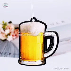 Factory Supplier Wholesale Custom Scented Paper Car Hanging Air Freshener in Guangzhou City Series thumbnail-1