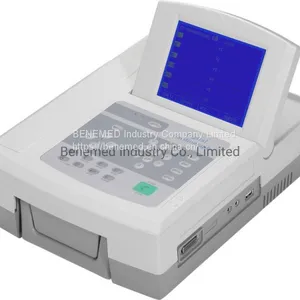 Benemed Hotsale Digital Hospital Electrocardiograph 12 Channel ECG Machine thumbnail-1