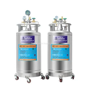 High Quality YDZ-50 Pressurized Liquid Nitrogen Ice Cream Tank thumbnail-1