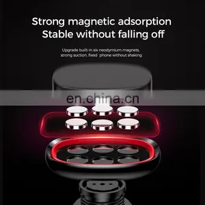 JOYROOM ZS205 Air Vent Mount Stand 360 Degree Rotation Mobile Phone Car Holder Magnetic Phone Holder For Car thumbnail-6