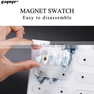 Nail Art Salon Acrylic Nail Display Book Chart Nail Gel Trays OEM Acceptable 20*16CM thumbnail-5