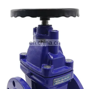 Bundor Ductile Iron China Valve Non Rising Stem 3-8 Inch Resilient Wedge 10k 3 Inch Gate Valve Price thumbnail-4