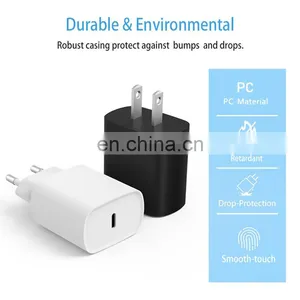 2020 New Product Pd Charger Amazon Top Seller Shenzhen Wholesale Power Banks Mobile Phone Adapters For Iphone 12 20W Pd Charger thumbnail-4