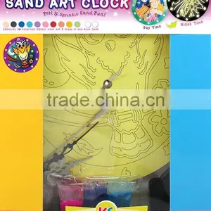 Glow-In-The-Dark Sand Art Clock Kit thumbnail-1