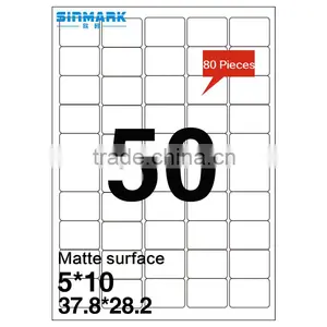SINMARK Matte Surface 37.8mm*28.2mm Inkjet Photo Sticker Paper thumbnail-1