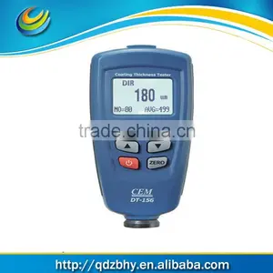 DT-156 Paint Gauge Auto F/NF Probe 1250 Micrometer V-groove Coating Thickness Meter thumbnail-1