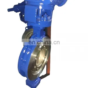 Butterfly Valve Wafer Type Triple Eccentric Type Carbon Steel Stainless Steel With Pneumatic Actuator Mariposa Valvulas thumbnail-1