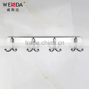 WESDA 2014 Modern Design Bathroom Stainless Steel Clothes Hook thumbnail-2