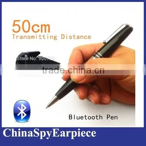 Long Distance Metal Bluetooth Pen Micro Hidden Earpiece thumbnail-1