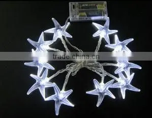 Led Battery Christmas Lights With Christmas Tree, Snow, Pentagram , Mushroom thumbnail-5