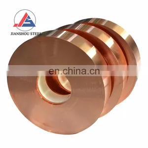 0.13-3.0mm Thickness C1100 C1200 C1020 C5191 C22000 Copper Roll Soft Pure 99.9% Class Copper Strip Coil thumbnail-1
