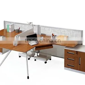 New Arrivals Computer Workstation/mdf Two People Workstation KA-10 thumbnail-1