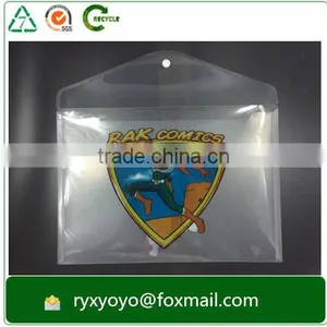 Cheap Price pp Plastic Office Doucument Bag With Snap Button thumbnail-3