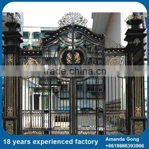 Eco-Friendly Used Wrought Iron Gate For Villa Sale thumbnail-1