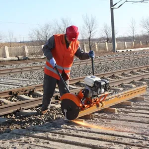 Gasoline Abrasive Rail Disc Cutter Saw Railway Cutting Machine thumbnail-2