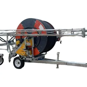 Multi-sprinkler Truss Type Agricultural Reel Hose Irrigation Machinery thumbnail-4