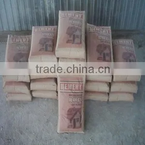 New 4 Ply Brown Kraft Paper Bag With PE Liner for Cement/ Fertilizer thumbnail-1