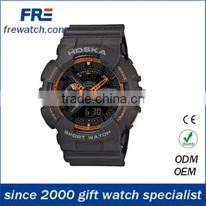 2015 Hot Sales Abs Water Resisting Sports Watch With Multi Time Display Abs Sport Watch for Young thumbnail-3