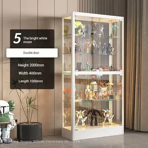 Retail Glass Display Case With LED Lighting | Countertop & Floor Standing Showcase for Stores thumbnail-2